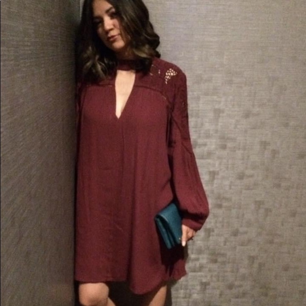 Astr The Label Long Sleeve Tunic